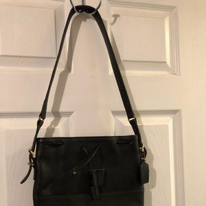 Black Leather Coach Purse